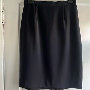 Voltre Nom Paris Black Straight Skirt NWT